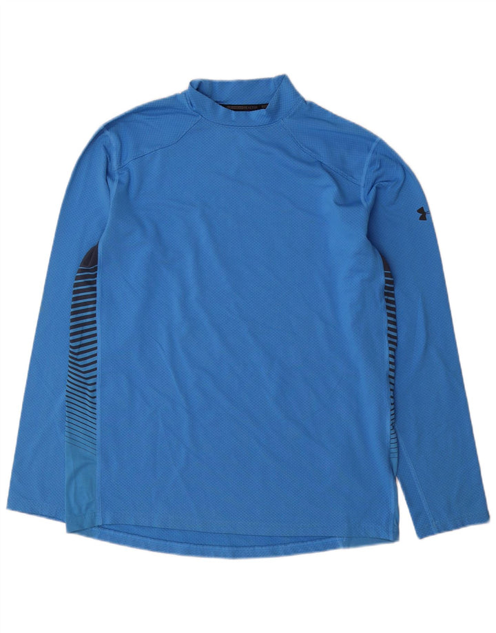 Under Armour Ανδρικό Μακρυμάνικο Μπλε Πολυεστέρας