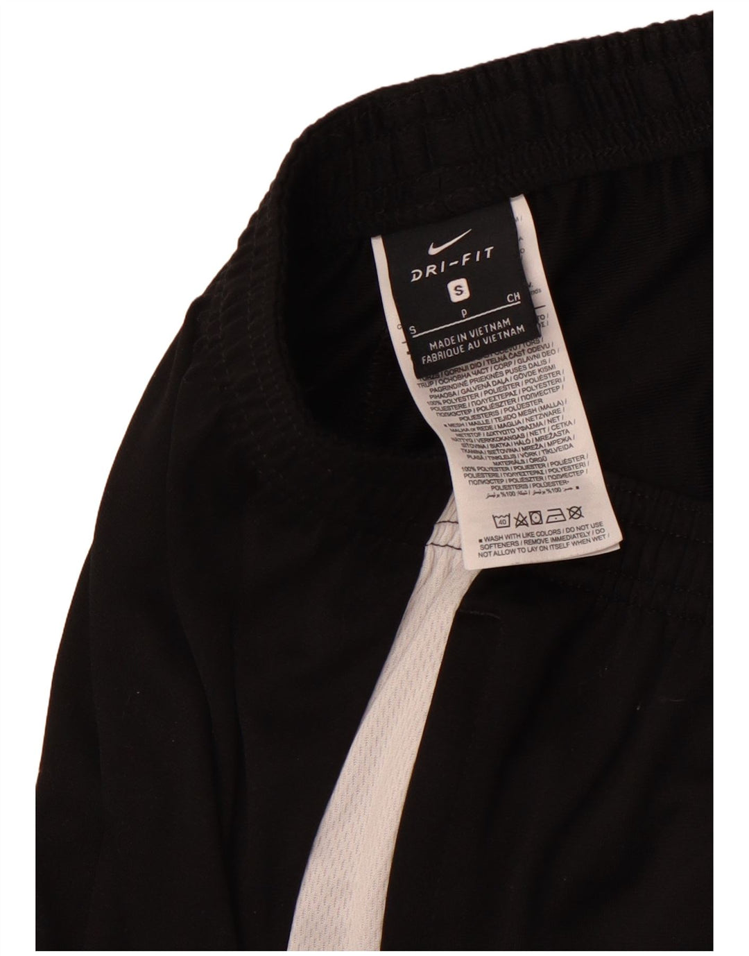 Ανδρικές φόρμες NIKE Dri Fit Παντελόνια Small Black Colourblock Polyester