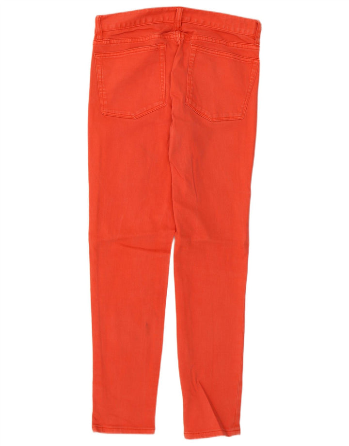 J. Crew Womens Stretch Skinny Jeans W27 L27 Orange