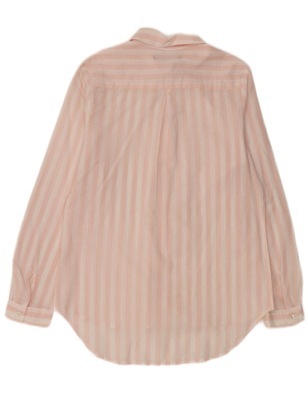 Marks & Spencer Γυναικείο πουκάμισο UK 14 Medium Pink Pinstripe