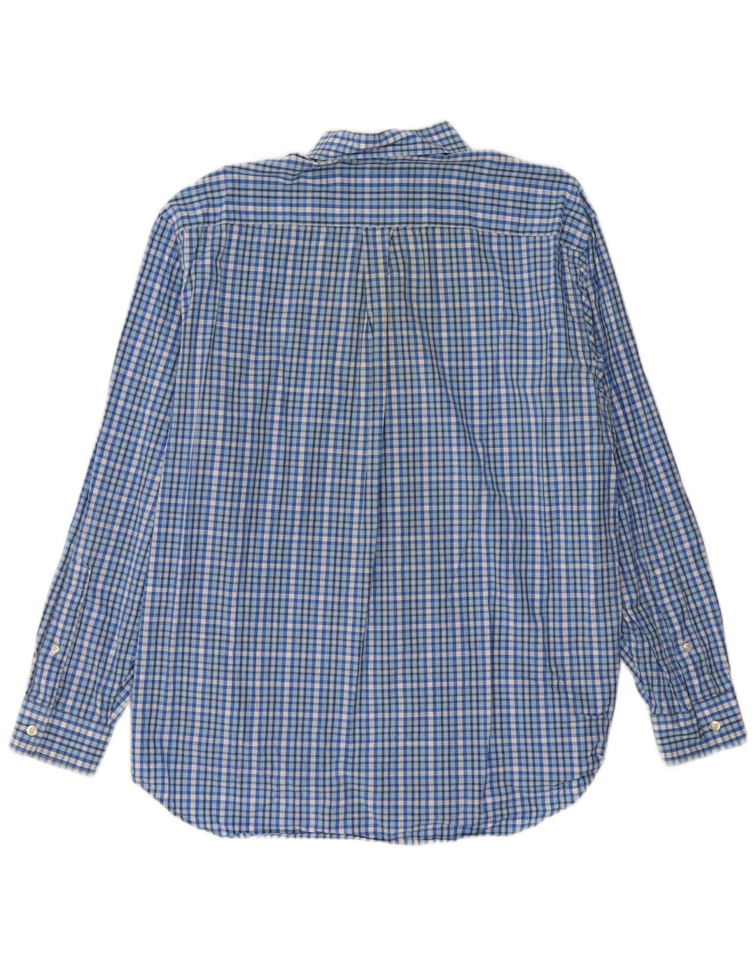 VINEYARD VINES Ανδρικό πουκάμισο μεγάλο μπλε βαμβακερό καρό