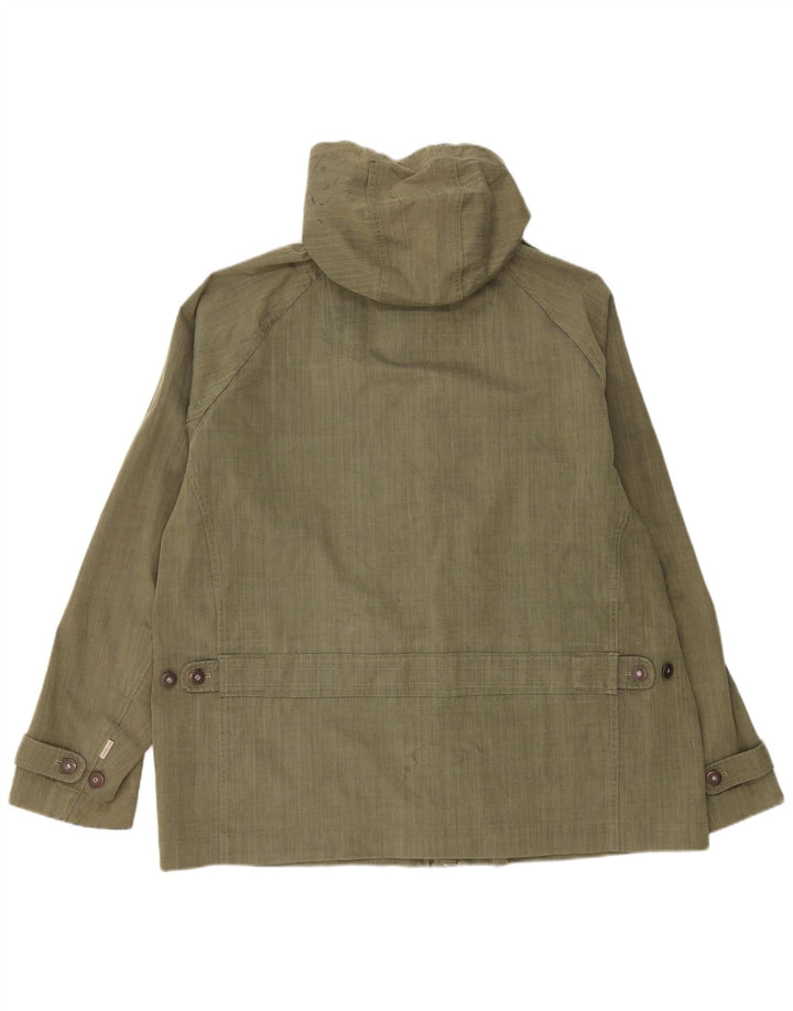 Ανδρικό αδιάβροχο μπουφάν με κουκούλα Timberland UK 46 3XL Χακί