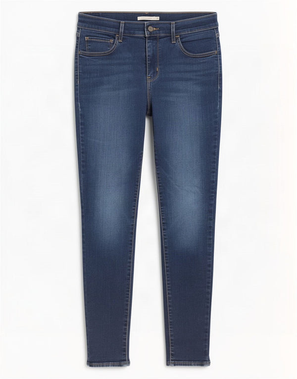 Levi's Womens 710 Super Skinny Jeans W31 L30 Blue