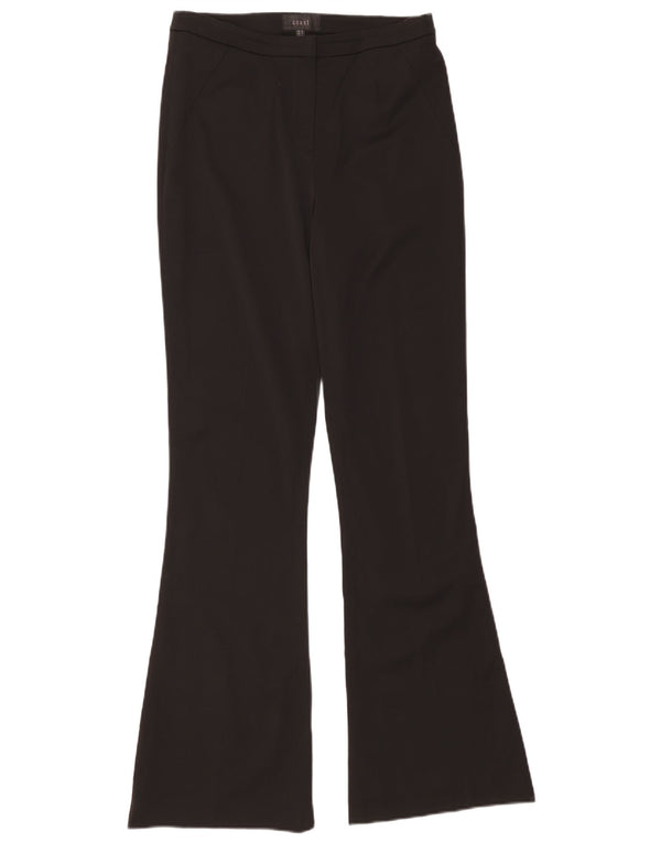 Coast Γυναικείο Flare Casual Παντελόνι UK 12 Medium W30 L34 Μαύρη βισκόζη
