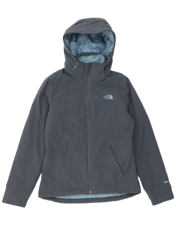 The North Face γυναικείο μπουφάν με κουκούλα αντιανεμικό UK 10 Small Navy Blue