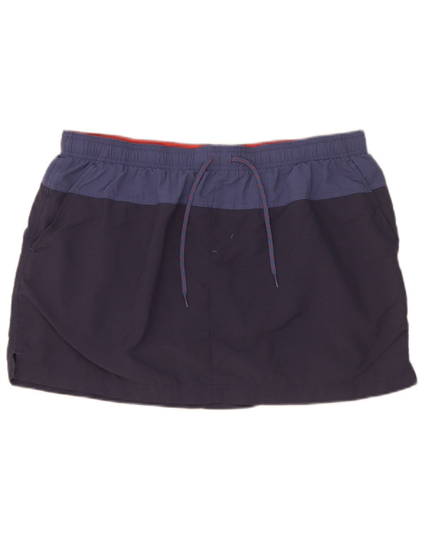 Columbia Womens Skort UK 14 Large Navy Blue Colorblock Nylon