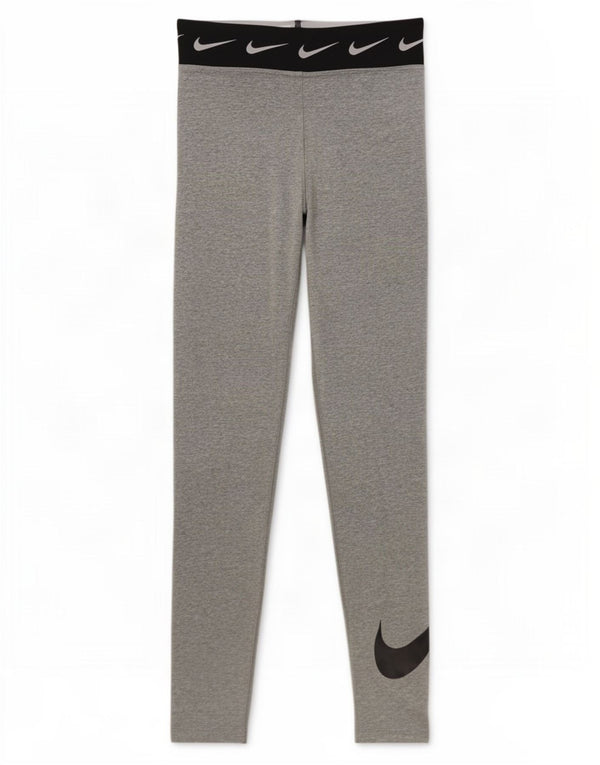 Γυναικεία γραφικά κολάν Nike UK 6 XS Γκρι, βαμβακερά