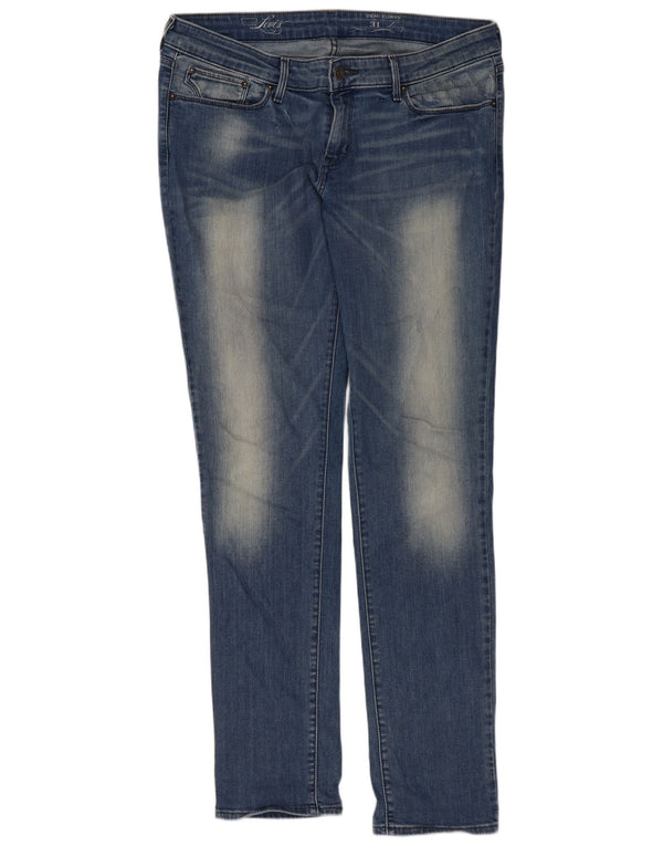 Levi's γυναικείο Demi Curve Χαμηλό τζιν Skinny W31 L34 Μπλε βαμβακερό