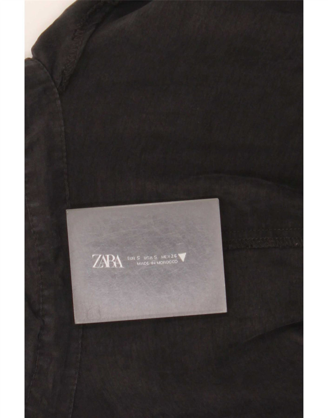 Zara Γυναικείο Playsuit UK 10 Small Black