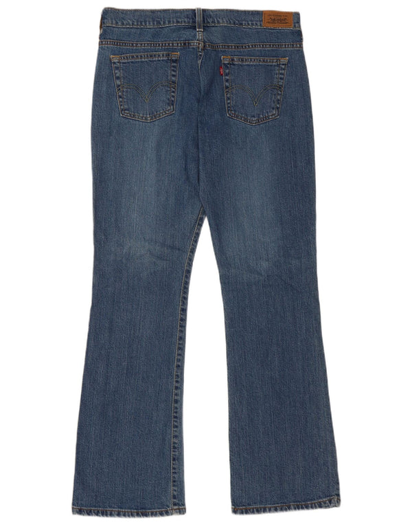 Levi's Womens 515 Bootcut Jeans US 12 Large W34 L32 Μπλε βαμβακερό