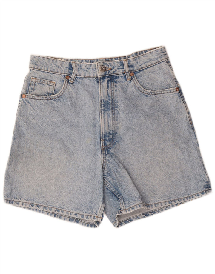 Zara Γυναικείο τζιν σορτς EU 40 Medium W30 Μπλε βαμβακερό