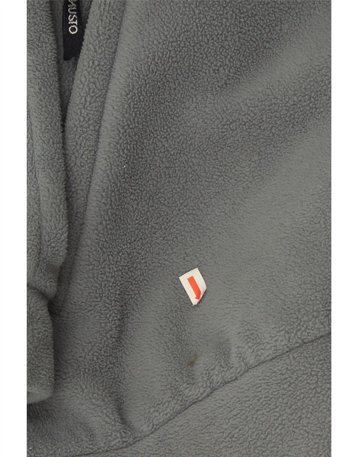 Musto Ανδρικό κουμπιά Fleece Jumper XL Γκρι Πολυεστέρας