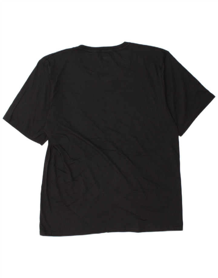 Ανδρικό T-Shirt Fila Top 2XL Μαύρο