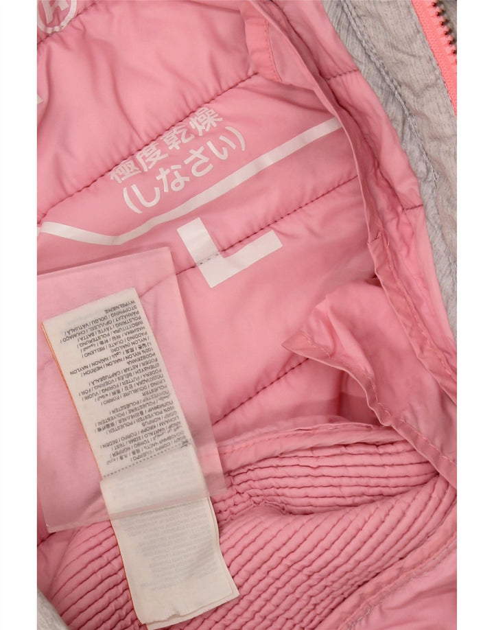 Γυναικείο μπουφάν με κουκούλα Superdry UK 14 Large Grey Polyester