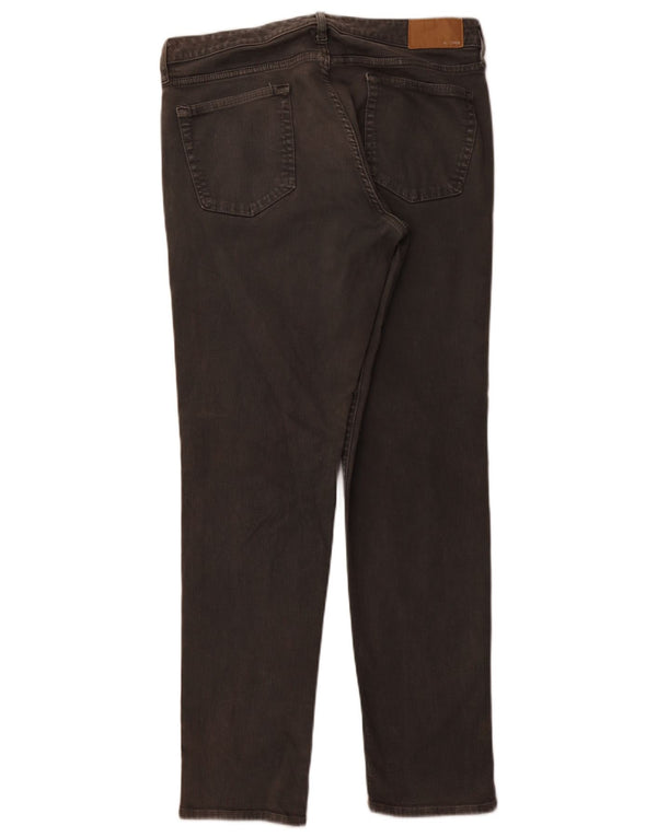 Ανδρικό Slim Jeans BONOBOS W34 L32 Γκρι βαμβακερό