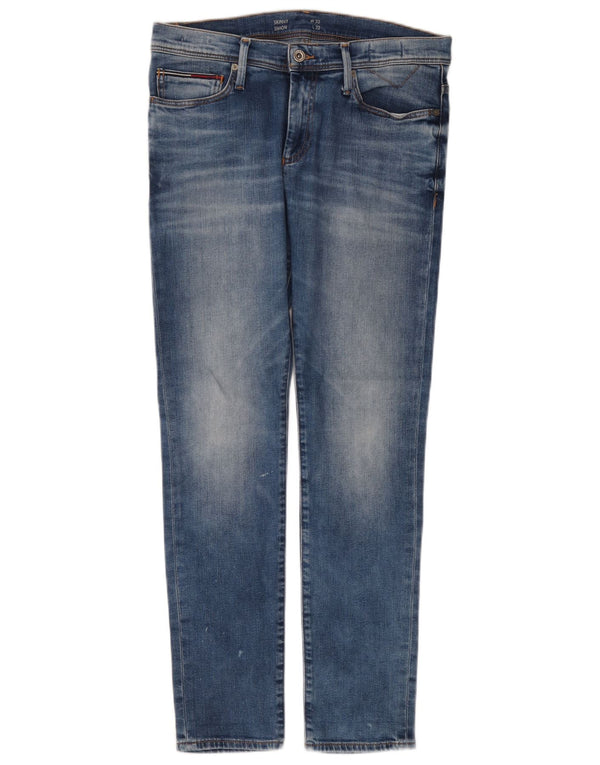 Tommy Hilfiger Ανδρικά Simon Skinny Jeans W33 L32 Blue Cotton