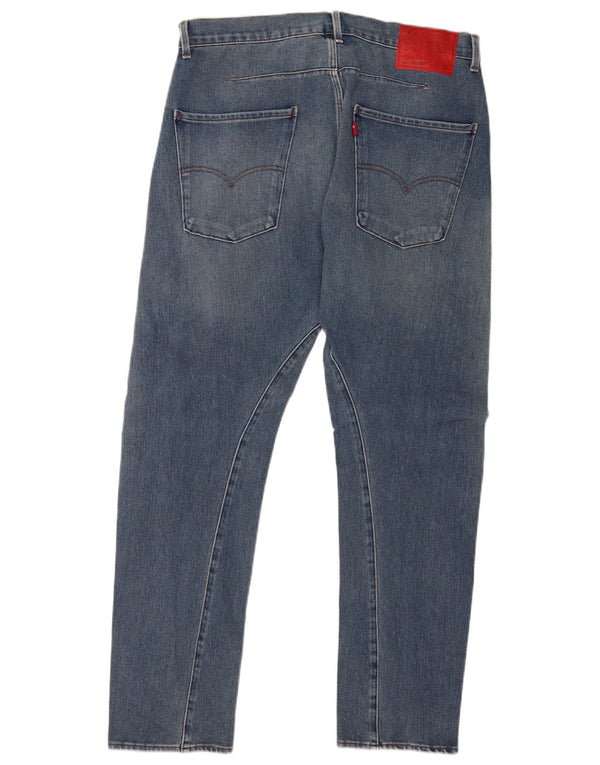 Levi's Mens 502 Tapered Jeans W33 L32 Blue Cotton