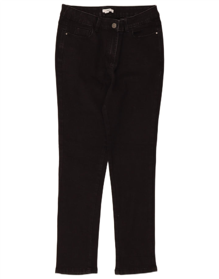 M&Co Γυναικείο Slim Jeans UK 12 Medium W30 L27 Μαύρο βαμβακερό