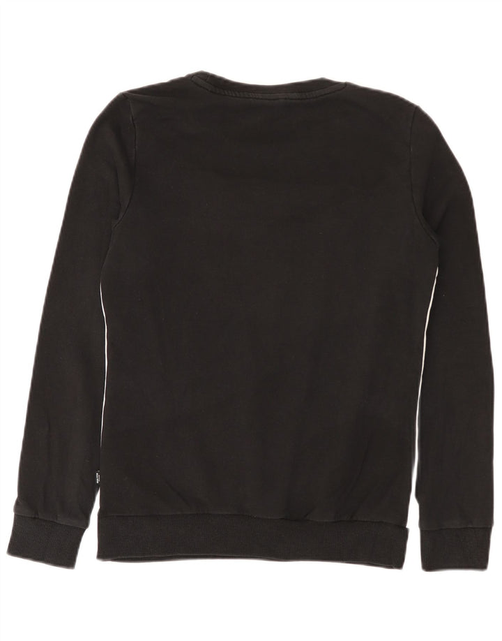 Γυναικείο γραφικό φούτερ Puma Jumper UK 10 Small Black Colourblock