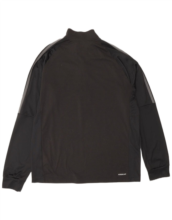 Ανδρική φόρμα πουλόβερ Adidas Top Large Μαύρο Πολυεστέρας