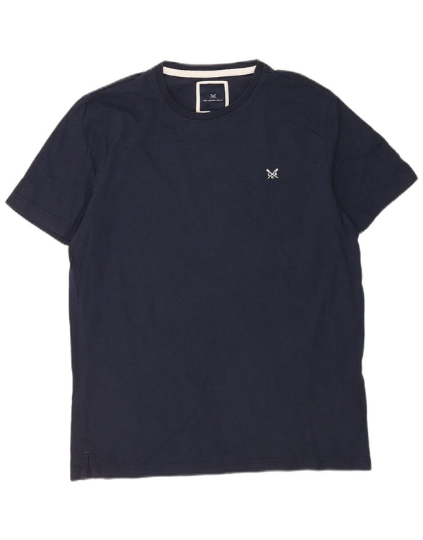 Ανδρικό T-shirt Crew Clothing Top Large Navy Blue από βαμβάκι
