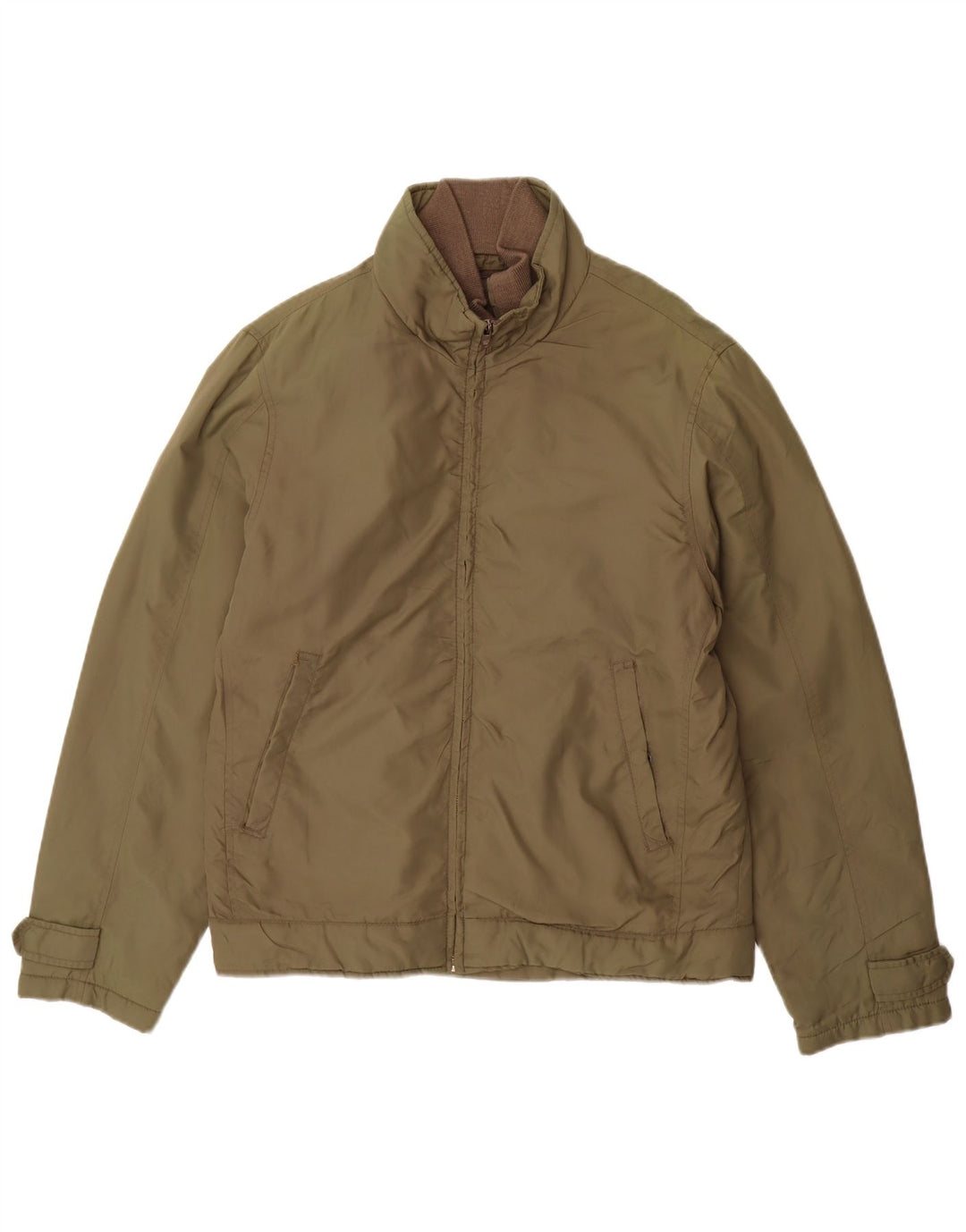 Ανδρικό μπουφάν ZARA Bomber UK 38 Medium Khaki Nylon
