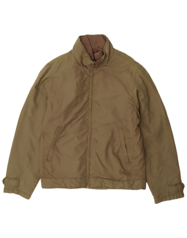 Ανδρικό μπουφάν ZARA Bomber UK 38 Medium Khaki Nylon