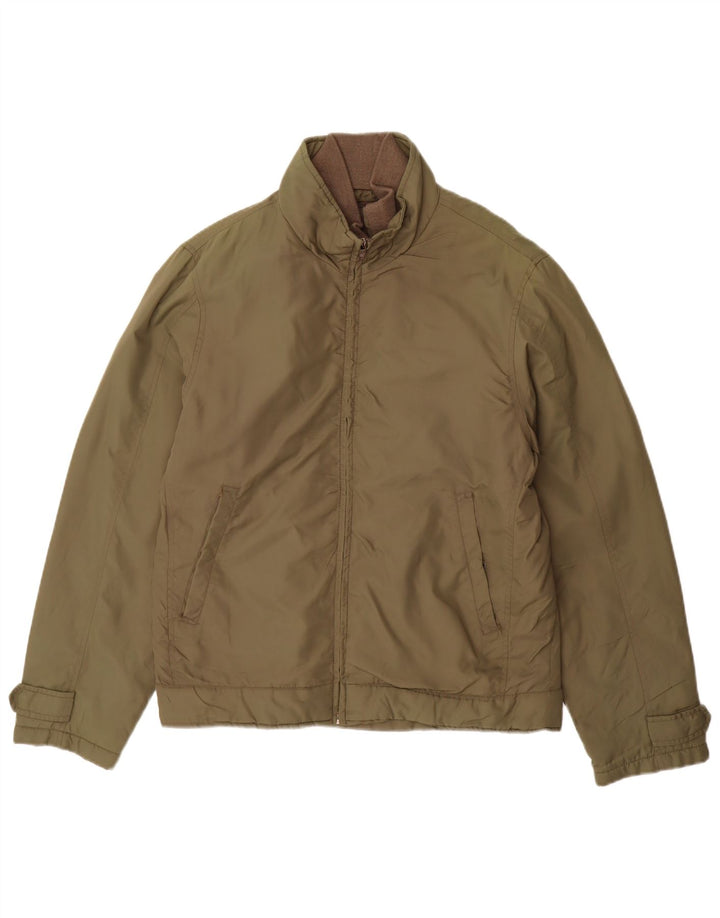 Ανδρικό μπουφάν ZARA Bomber UK 38 Medium Khaki Nylon