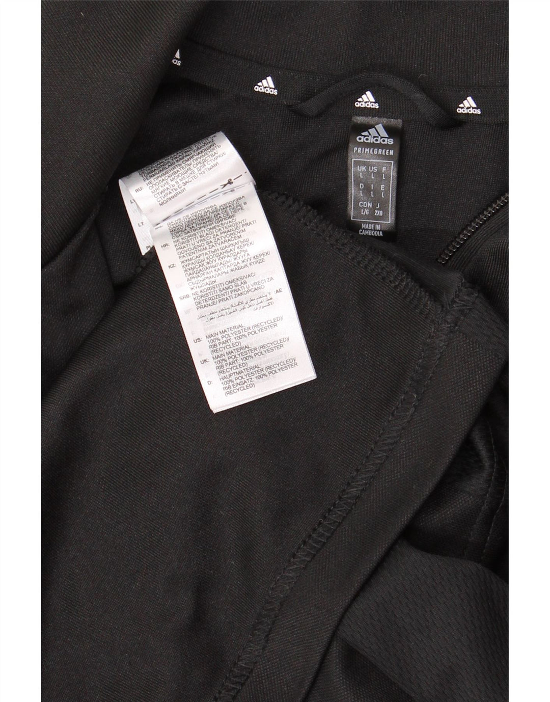 Ανδρική φόρμα ADIDAS Aeroready Graphic Top Jacket μεγάλο μαύρο πολυεστέρα