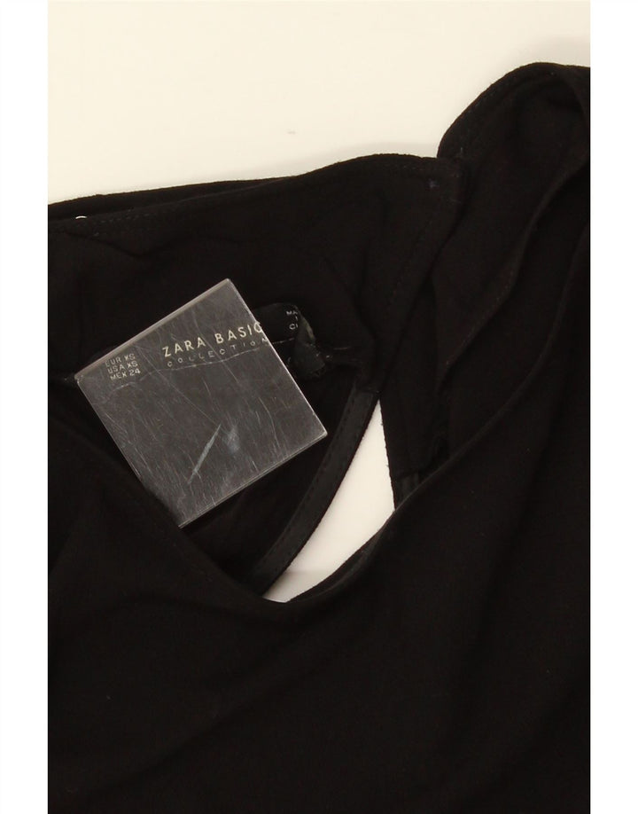 Zara Γυναικείο Playsuit UK 6 XS Μαύρο