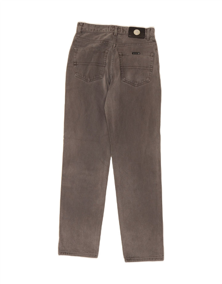 TRUSSARDI Mens Straight Jeans W30 L31 Grey Vintage Trussardi and Second-Hand Trussardi from Messina Hembry 