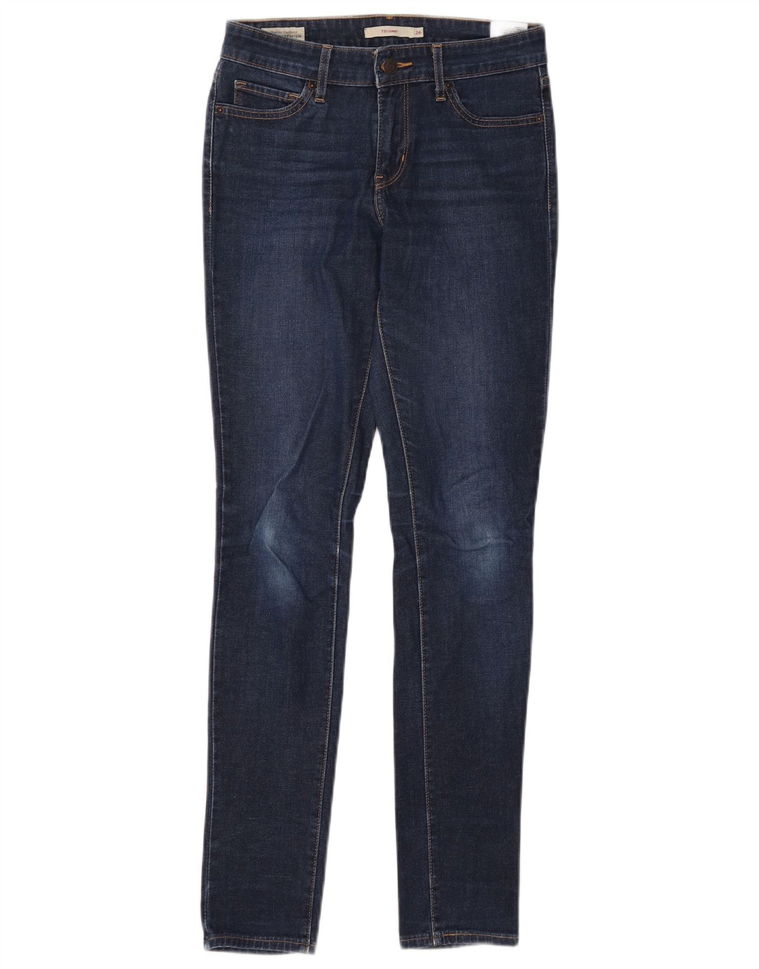LEVI'S Γυναικείο 711 Skinny Jeans W26 L30 Μπλε Βαμβακερό
