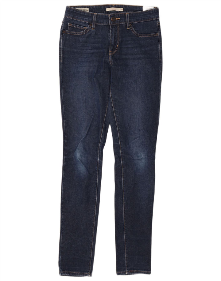 LEVI'S Γυναικείο 711 Skinny Jeans W26 L30 Μπλε Βαμβακερό