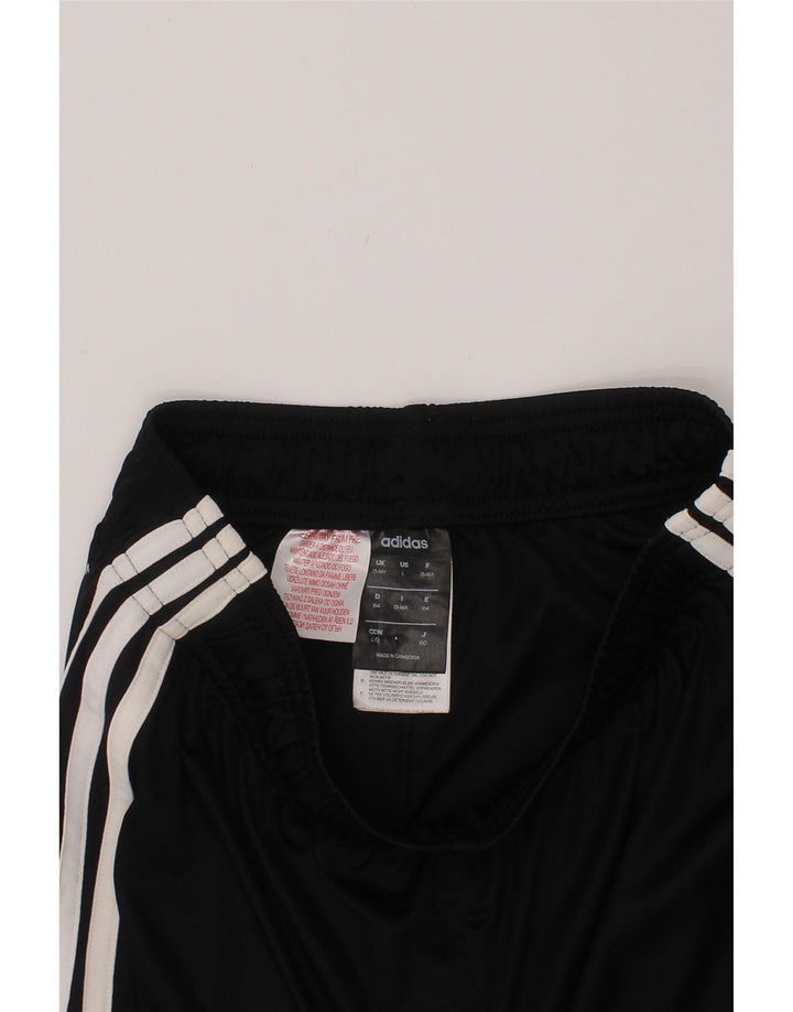 ADIDAS Boys Climalite Sport Shorts 13-14 Years  Black Polyester Vintage Adidas and Second-Hand Adidas from Messina Hembry 