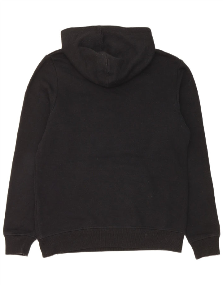 Jack & Jones Ανδρικό φερμουάρ με γραφικό κουκούλα με μεσαίο μαύρο πολυεστέρα