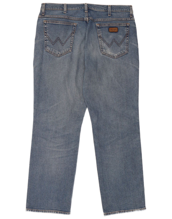 Ανδρικό τζιν ίσιο WRANGLER Texas Stretch W36 L30 Μπλε βαμβακερό