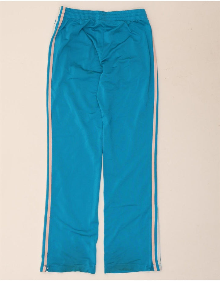 Γυναικεία αθλητική φόρμα Adidas Παντελόνι UK 10 Small Blue Polyester