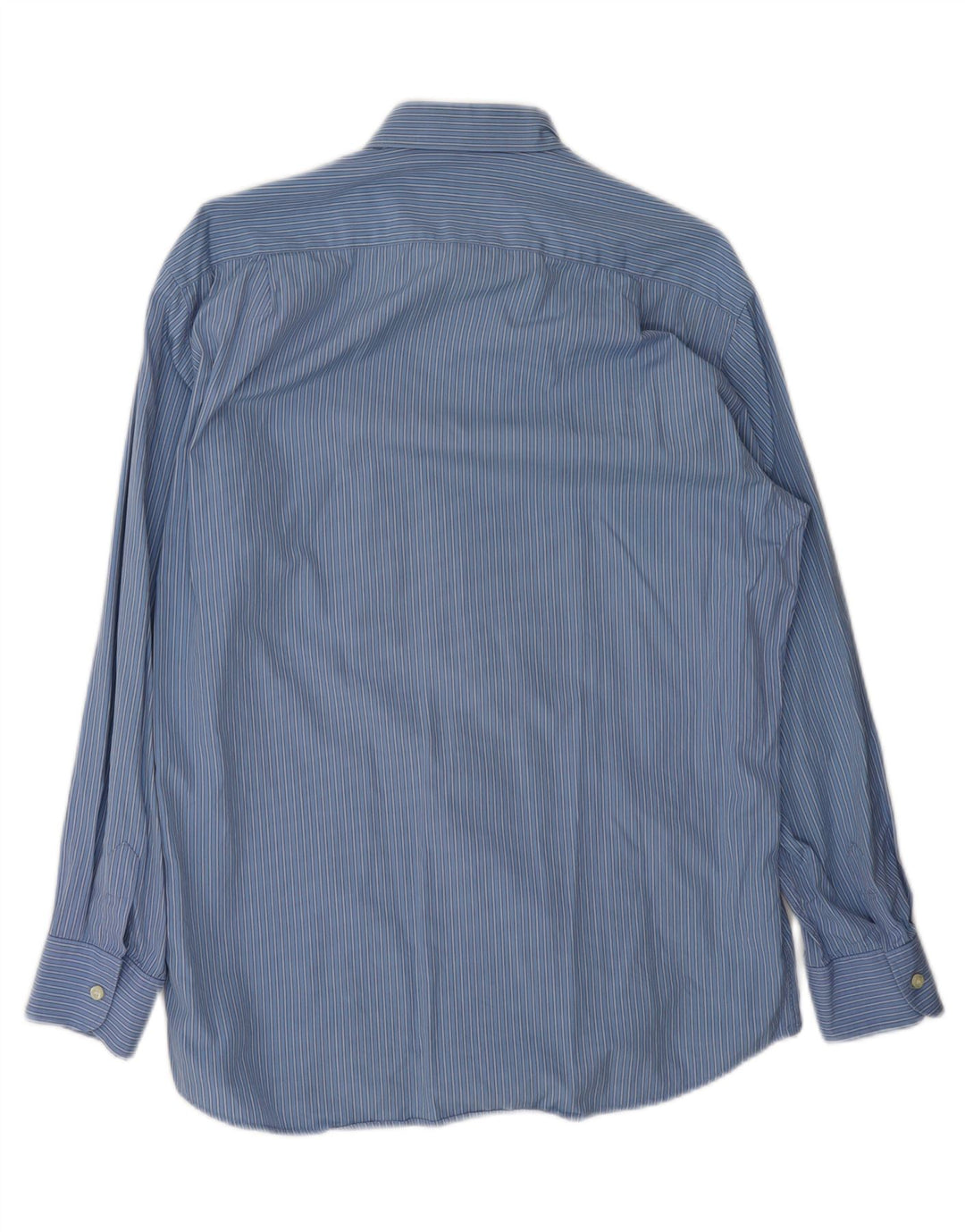 MASSIMO DUTTI Mens Shirt Size 40 Medium Blue Pinstripe Cotton Vintage Massimo Dutti and Second-Hand Massimo Dutti from Messina Hembry 