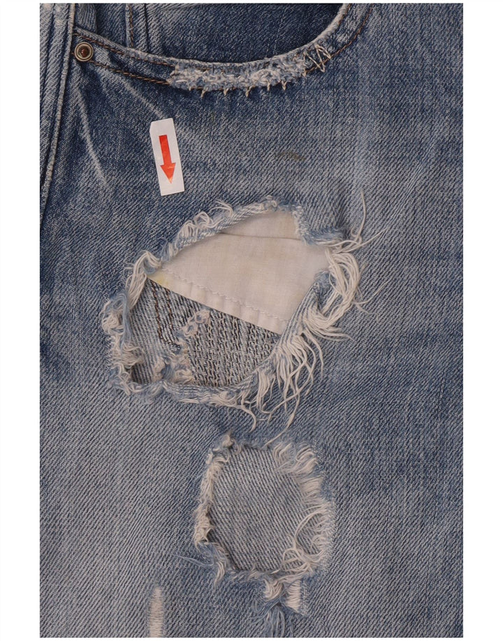Zara Γυναικείο τζιν σορτς EU 38 Small W28 Blue