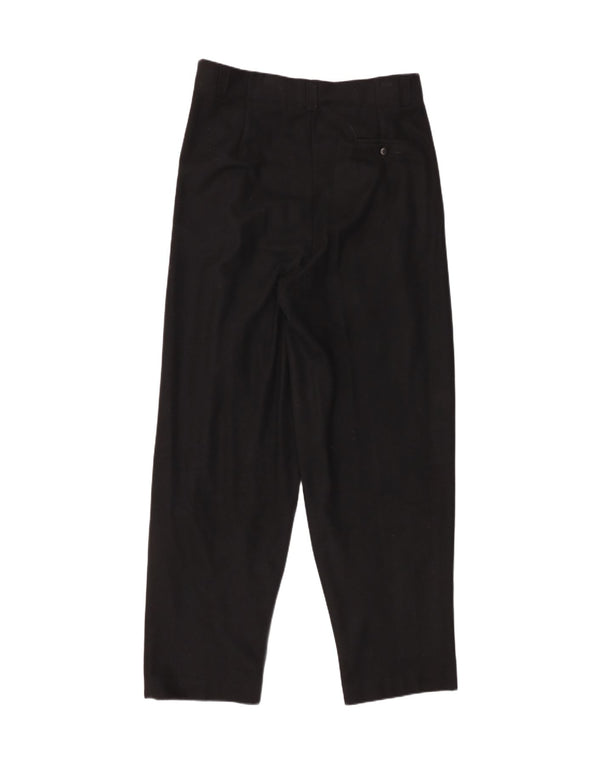 VIRGOLA Γυναικείο Ψηλόμεσο Παντελόνι IT 54 2XL W36 L33 Μαύρο