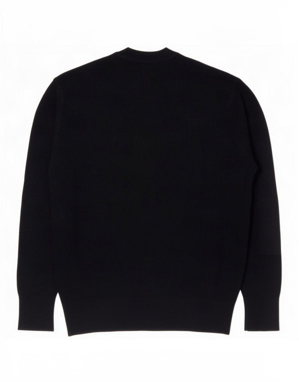 Ανδρικό πουλόβερ Zara Crew Neck Jumper Μικρό Ναυτικό Βαμβακερό