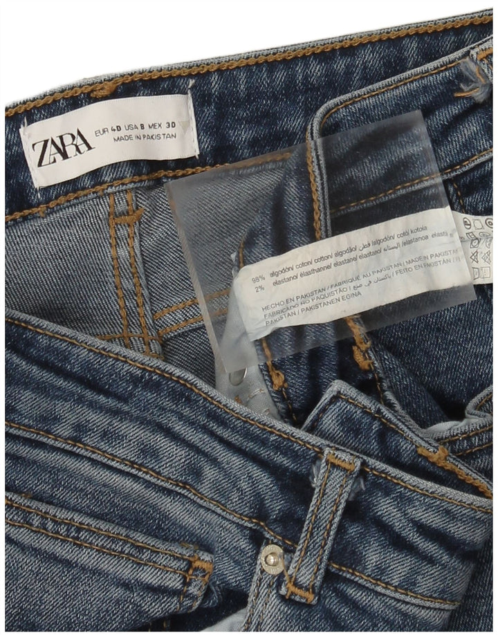 Zara Γυναικείο Τζιν μποτάκι EU 40 Medium W30 L34 Μπλε βαμβακερό