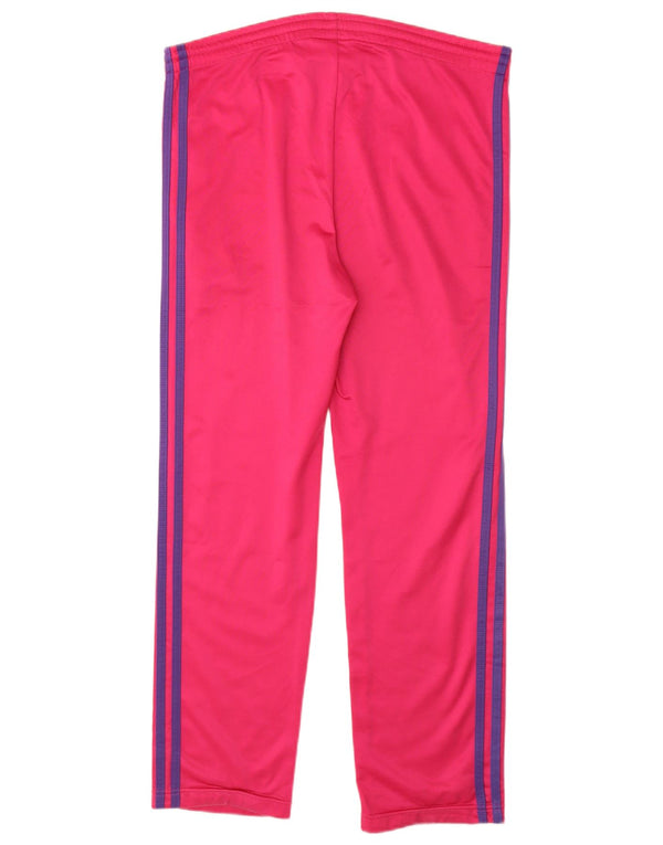 Παντελόνι αθλητικής φόρμας ADIDAS Girls 14-15 Years Pink Polyester
