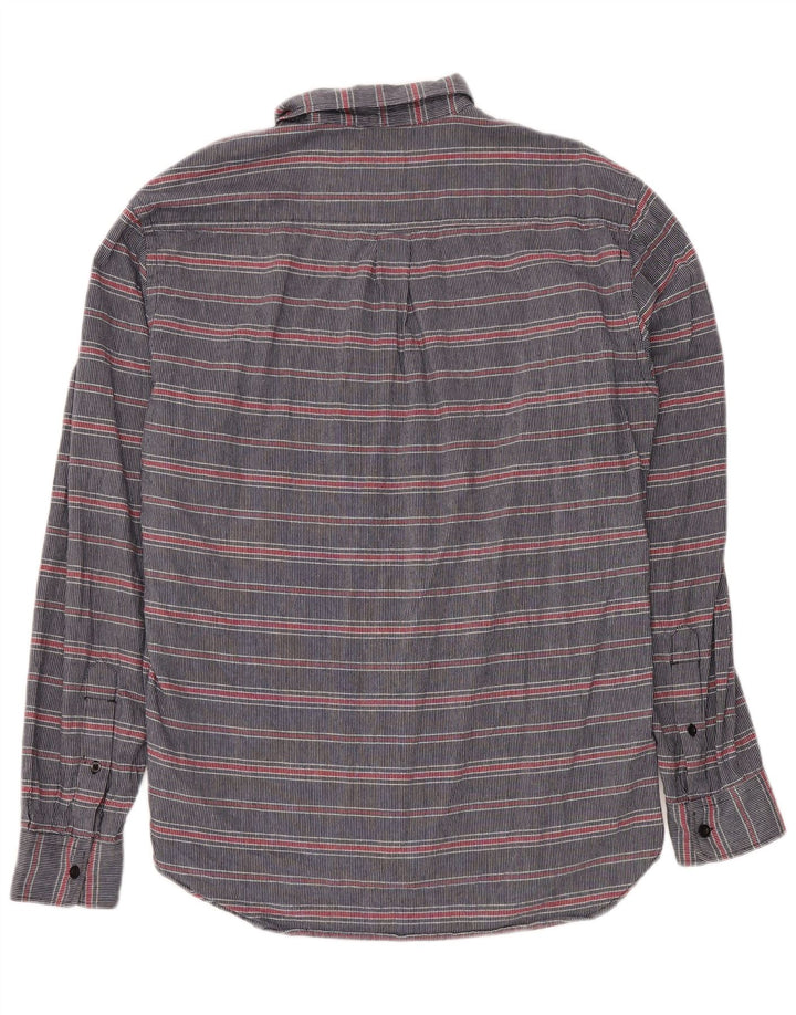 Ανδρικό πουκάμισο DOCKERS Βαμβακερό μεσαίο μπλε ριγέ