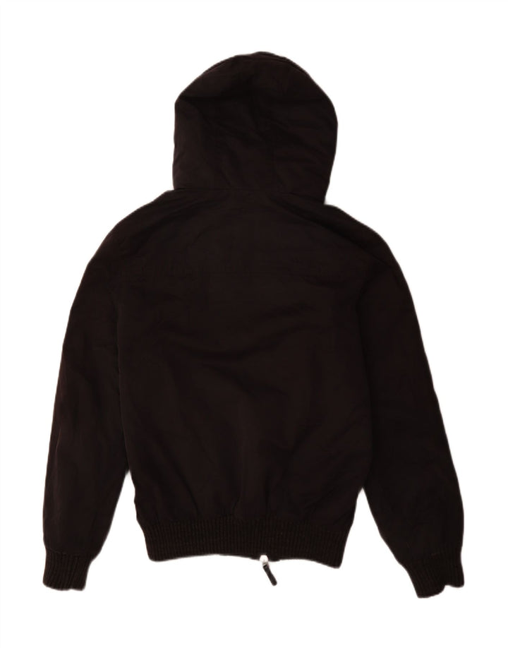 Ανδρικό μπουφάν με κουκούλα Superdry UK 36 Small Black Polyester