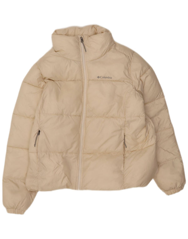 Columbia Womens Padded Jacket UK 18 XL Off White Polyester
