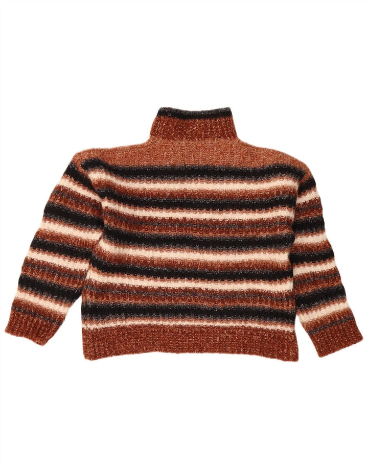 Massimo Dutti Γυναικείο πουλόβερ με λαιμόκοψη χελώνας UK 14 μεσαίο καφέ