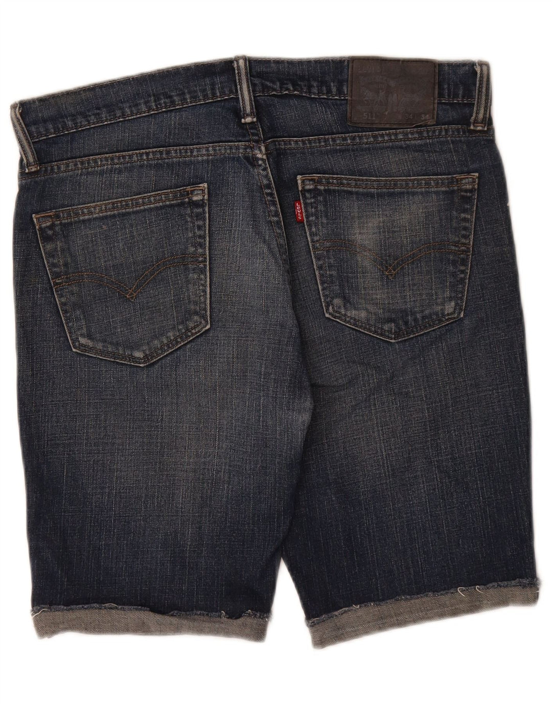 Ανδρικό τζιν σορτς Levi's 511 W34 μεγάλο μπλε βαμβακερό