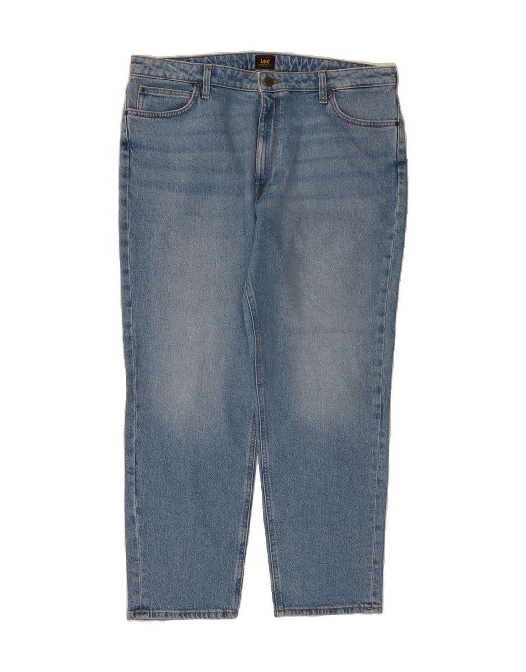 LEE Womens Carol Straight Jeans W36 L27 Blue Cotton Vintage Lee and Second-Hand Lee from Messina Hembry 