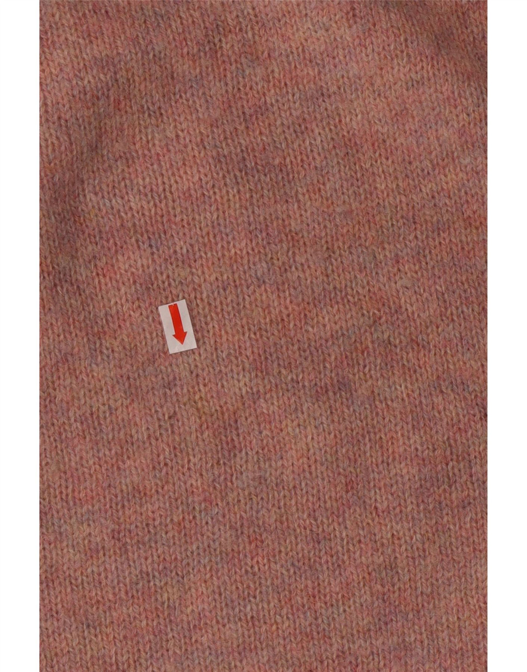 Ανδρικό πουλόβερ MC Kenzy με λαιμόκοψη μεσαίου ροζ μαλλί